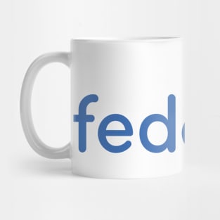 Fedora Linux OS Mug